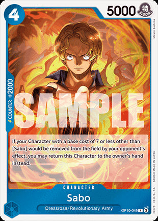 Sabo (OP10-049)⁣ - Royal Blood⁣ (Rare)⁣ [049]