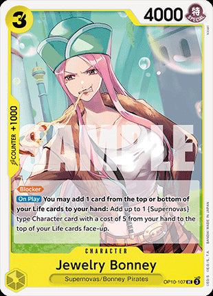 Jewelry Bonney (OP10-107)⁣ - Royal Blood⁣ (Uncommon)⁣ [107]
