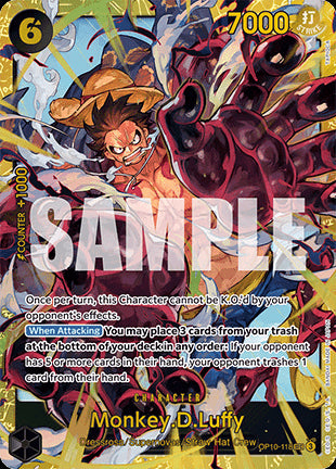 Monkey.D.Luffy (OP10-118) (V.1)⁣ - Royal Blood⁣ (Secret Rare)⁣ [118]