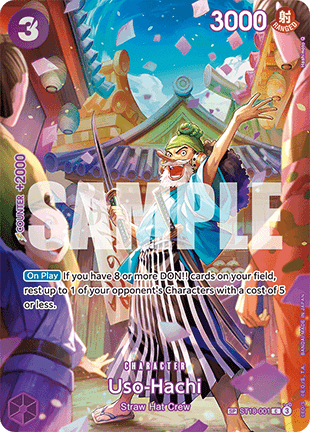 Uso-Hachi (ST18-001) - Royal Blood (Special Rare) [OP10-ST18-001]