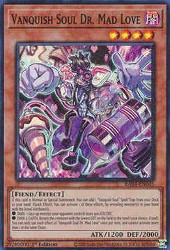 Vanquish Soul Dr. Mad Love (V.1 - Super Rare)⁣ - Quarter Century Stampede⁣ (Super Rare)⁣ [045]