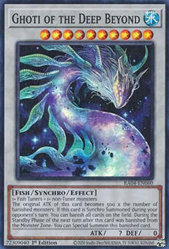 Ghoti of the Deep Beyond (V.1 - Super Rare)⁣ - Quarter Century Stampede⁣ (Super Rare)⁣ [060]