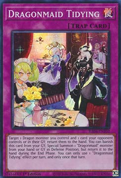 Dragonmaid Tidying (V.1 - Super Rare)⁣ - Quarter Century Stampede⁣ (Super Rare)⁣ [102]