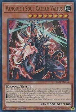 Vanquish Soul Caesar Valius (V.2 - Ultra Rare) - Quarter Century Stampede (Ultra Rare) [RA04-046]