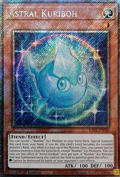 Astral Kuriboh (V.4 - Platinum Secret Rare)⁣ - Quarter Century Stampede⁣ (Platinum Secret Rare)⁣ [040]