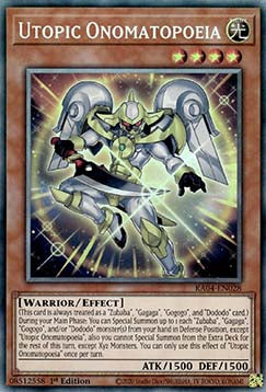 Utopic Onomatopoeia (V.6 - Collectors Rare)⁣ - Quarter Century Stampede⁣ (Collectors Rare)⁣ [028]