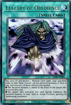 Lullaby of Obedience (V.7 - Ultimate Rare)⁣ - Quarter Century Stampede⁣ (Ultimate Rare)⁣ [085]