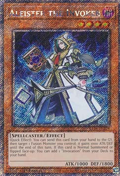 Aleister the Invoker (V.8 - Platinum Secret Rare)⁣ - Quarter Century Stampede⁣ (Platinum Secret Rare)⁣ [278]