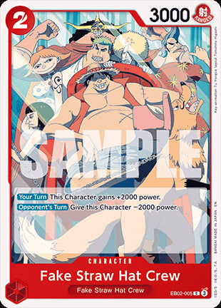 Fake Straw Hat Crew (EB02-005)⁣ - Anime 25th Collection⁣ (Common)⁣ [005]