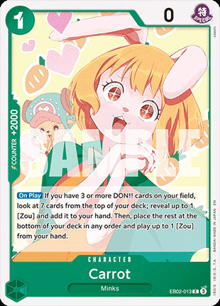 Carrot (EB02-013)⁣ - Anime 25th Collection⁣ (Common)⁣ [013]