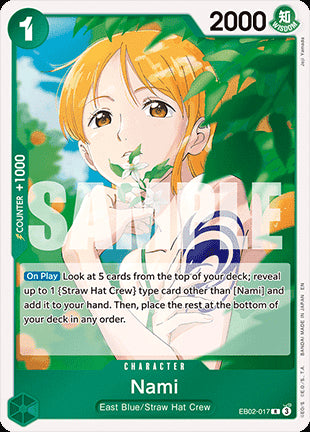 Nami (EB02-017) (V.1)⁣ - Anime 25th Collection⁣ (Rare)⁣ [017]