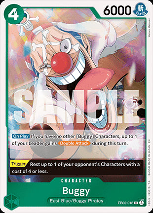 Buggy (EB02-018)⁣ - Anime 25th Collection⁣ (Rare)⁣ [018]