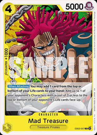Mad Treasure (EB02-057)⁣ - Anime 25th Collection⁣ (Common)⁣ [057]