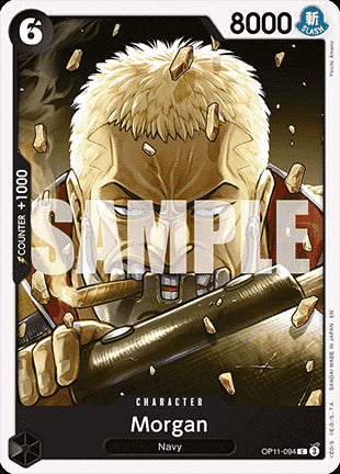 Morgan (OP11-094)⁣ - A Fist of Divine Speed⁣ (Common)⁣ [094]