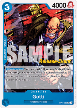 Gotti (OP11-050) - Promos: A Fist of Divine Speed (Common) [OP11P-050]