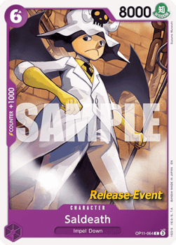 Saldeath (OP11-064) - Promos: A Fist of Divine Speed (Common) [OP11P-064]