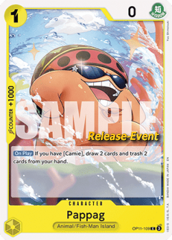 Pappag (OP11-109) - Promos: A Fist of Divine Speed (Common) [OP11P-109]