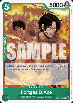 Portgas.D.Ace (OP09-035) - Starter Deck: Green Yellow Yamato (Uncommon) [ST-28-OP09-035]
