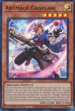 Artmage Graflare (V.1 - Ultra Rare) - Duelist’s Advance (Ultra Rare) [DUAD-010]