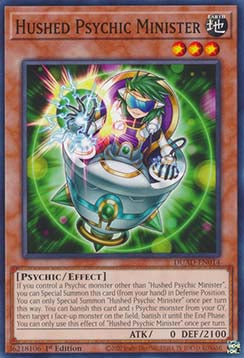 Hushed Psychic Minister⁣ - Duelist’s Advance⁣ (Common)⁣ [014]