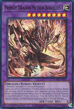 Primite Dragon Nether Berzeulius (V.1 - Ultra Rare) - Duelist’s Advance (Ultra Rare) [DUAD-035]