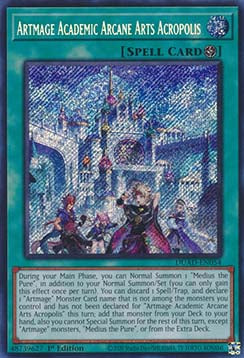 Artmage Academic Arcane Arts Acropolis (V.1 - Secret Rare) - Duelist’s Advance (Secret Rare) [DUAD-054]