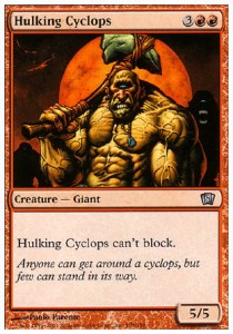 Hulking Cyclops⁣ - Eighth Edition⁣ (Uncommon)⁣ [195]