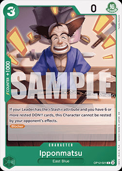 Ipponmatsu (OP12-021)⁣ - Legacy of the Master⁣ (Common)⁣ [021]