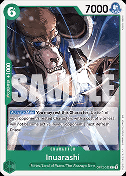 Inuarashi (OP12-022)⁣ - Legacy of the Master⁣ (Common)⁣ [022]