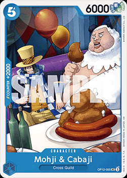 Mohji & Cabaji (OP12-055)⁣ - Legacy of the Master⁣ (Uncommon)⁣ [055]