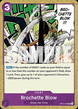 Brochette Blow (OP12-078) - Legacy of the Master (Uncommon) [OP12-078]