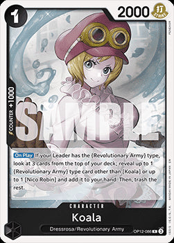 Koala (OP12-086) (V.1) - Legacy of the Master (Rare) [OP12-086]