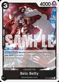 Belo Betty (OP12-090)⁣ - Legacy of the Master⁣ (Common)⁣ [090]