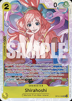 Shirahoshi (OP12-102) (V.1)⁣ - Legacy of the Master⁣ (Super Rare)⁣ [102]