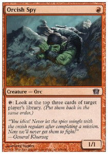 Orcish Spy⁣ - Eighth Edition⁣ (Common)⁣ [208]