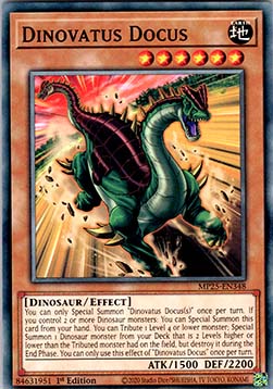 Dinovatus Docus - 2025 Mega-Pack Tin (Common) [MP25-348]