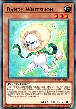 Dandy Whitelion - 2025 Mega-Pack Tin (Common) [MP25-377]
