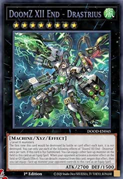 DoomZ XII End - Drastrius (V.1 - Secret Rare)