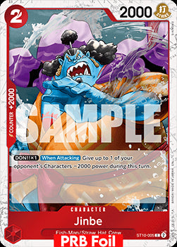 Jinbe (ST10-005) (V.2) - The Best Vol.2 (Common) [PRB02-ST10-005]