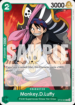 Monkey.D.Luffy (ST16-005) (V.1) - The Best Vol.2 (Common) [PRB02-ST16-005]