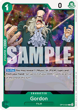 Gordon (OP13-024) - Carrying on his Will (Common) [OP13-024]