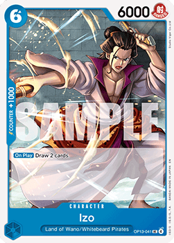 Izo (OP13-041) - Carrying on his Will (Uncommon) [OP13-041]