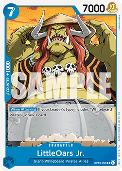 LittleOars Jr. (OP13-056) - Carrying on his Will (Common) [OP13-056]