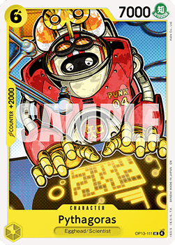 Pythagoras (OP13-111) - Carrying on his Will (Uncommon) [OP13-111]