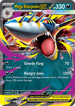 Mega Sharpedo ex