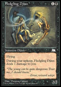 Fledgling Djinn⁣ - Weatherlight⁣ (Common)