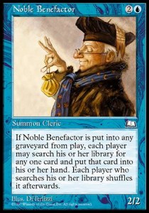 Noble Benefactor⁣ - Weatherlight⁣ (Uncommon)
