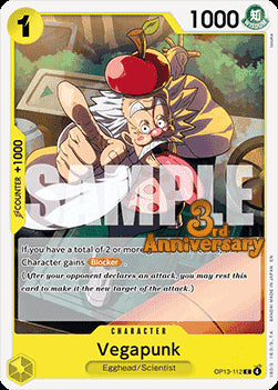 Vegapunk (OP13-112) - Promos: Carrying on his Will (Common) [OP13P-112]