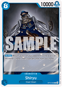 Shiryu (OP14-048) - The Azure Sea's Seven (Common) [OP14-048]