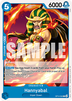 Hannyabal (OP14-052) - The Azure Sea's Seven (Common) [OP14-052]